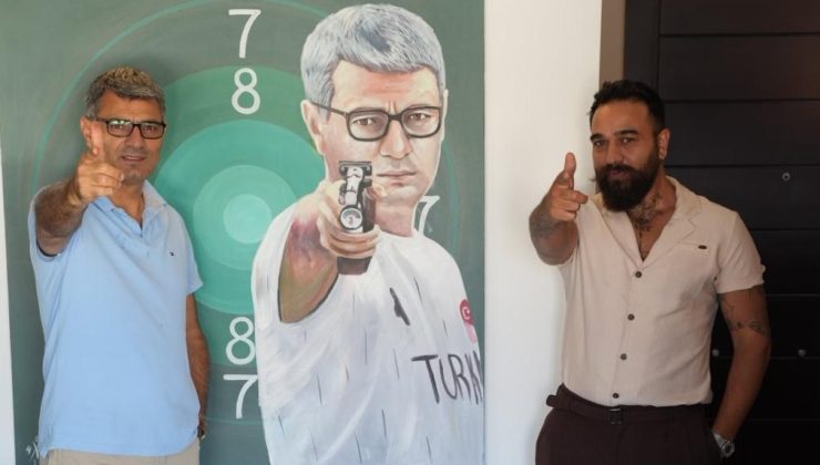 Yusuf Dikeç’in atış yapacağı tablo, depremzedeler için bağışlanacak