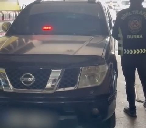 Bursa’da çakar kullanan 163 araca 1 milyon lira ceza kesildi