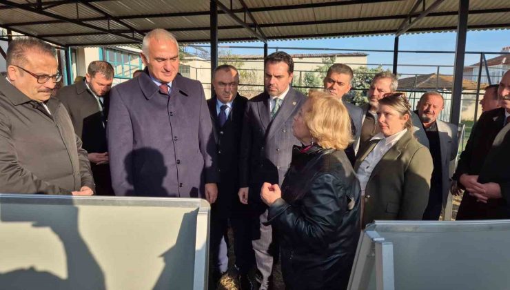 Kültür ve Turizm Bakanı Ersoy, Tekirdağ’da antik kazı alanlarını inceledi