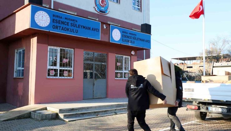 Mudanya Belediyesi’nden öğrencilere çifte destek