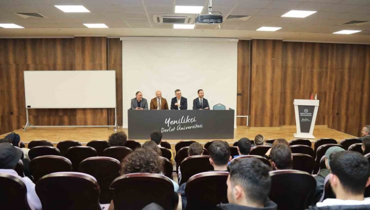 Rektör Çağlar öğrencilerle buluştu