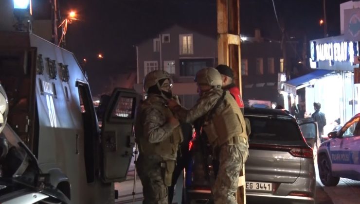 Sarıyer’de helikopter destekli uygulama, polis kuş bile uçurtmadı: 5 gözaltı