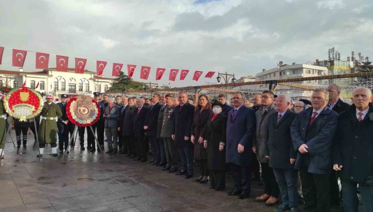 Tekirdağ’da Vatan Şairi Namık Kemal doğumunun 184. yıl dönümünde anıldı