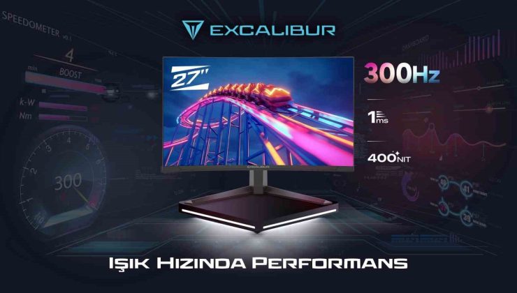 Yeni Excalibur 27” Curved Gaming Monitör satışa çıktı