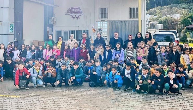 Bursa’nın tatlı lezzeti Kardelen öğrencileri tesislerinde ağırlıyor