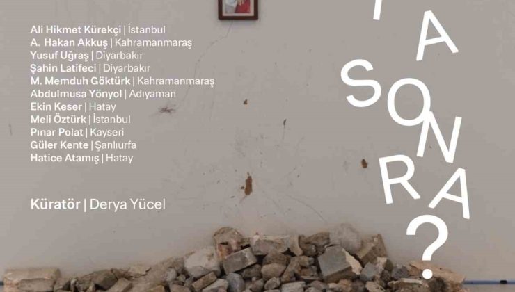 Büyükşehir’den 6 Şubat’ın yıldönümünde “Peki Ya Sonra?” sergisi