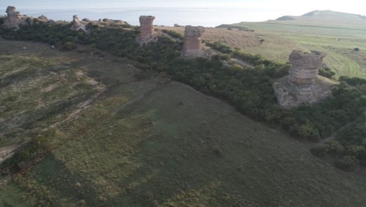Çanakkale’nin yeni turizm destinasyonu olacak Pegae kalesi, Bizans tarihine ışık tutacak