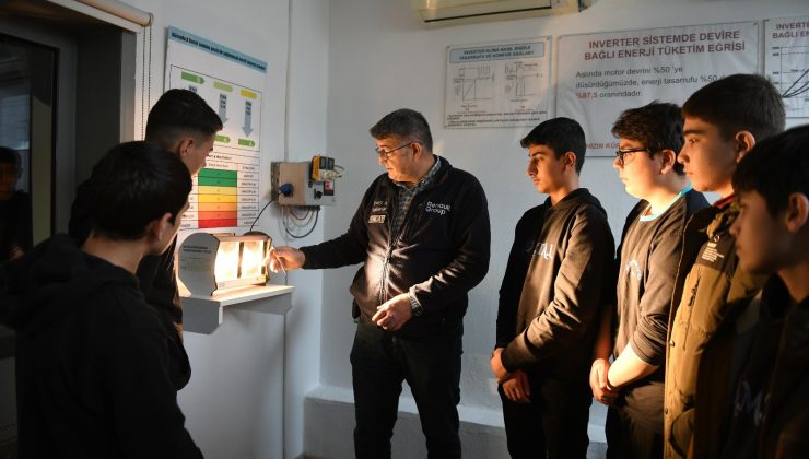 Gençlere uygulamalı enerji tasarrufu eğitimi