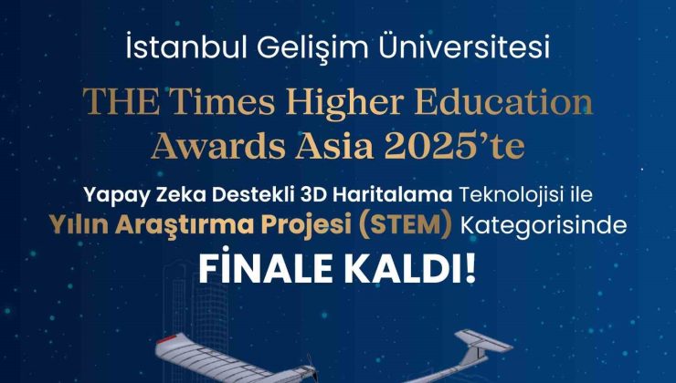 İGÜ, THE Awards Asia 2025’te finalde