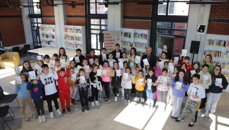 Nilüferli çocukların keyifli kütüphane buluşması