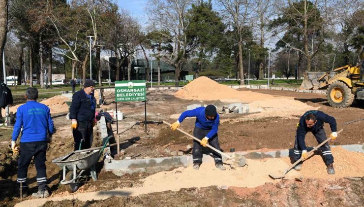 Osmangazi Belediyesi’nden gençlere basketbol sahası