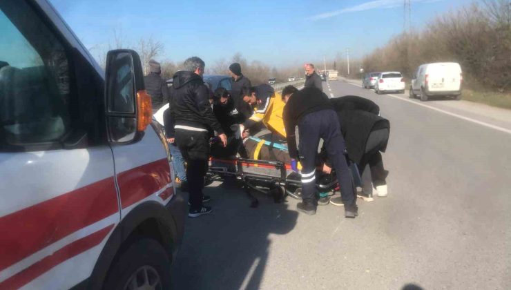 Ters yönden gittiği öne sürülen bisiklet, otomobil ile çarpıştı: 1 ölü