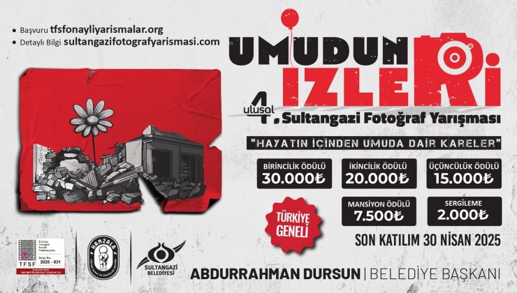 4. Sultangazi Fotoğraf Yarışması’nda tema: Umudun İzleri