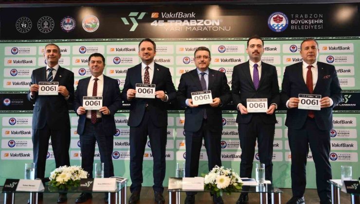 45. Trabzon Yarı Maratonu’nun basın toplantısı yapıldı