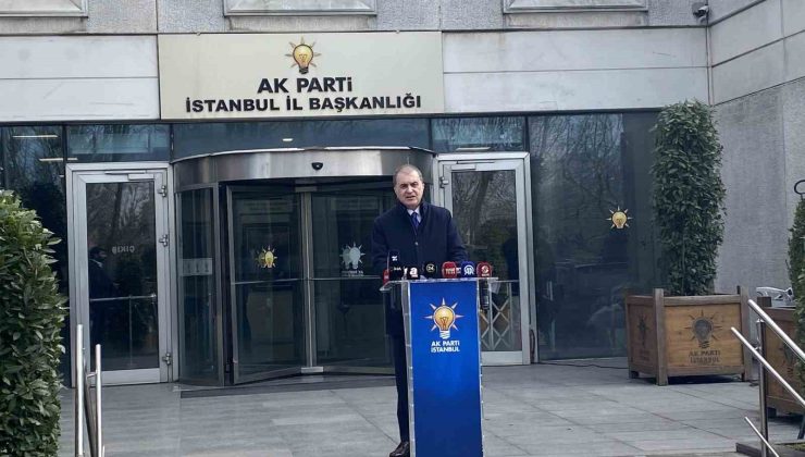 AK Parti Genel Başkan Yardımcısı ve Parti Sözcüsü Çelik: “Irak’taki ve Suriye’deki bütün uzantılarla terör örgütü silah bırakmalıdır”
