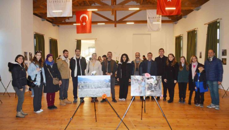 Ayvalık’ta “Kadim Şehir Antakya” sergisi acıları bir kez daha hatırlattı