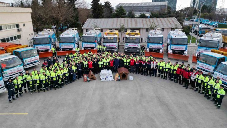 Bahçelievler kar yağışına hazır