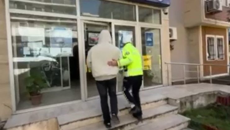 Beylikdüzü’nde trafiği tehlikeye düşüren sürücü yakalandı