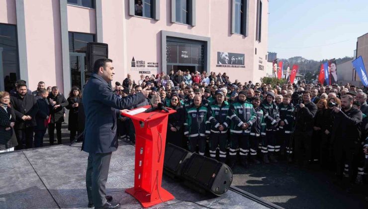 “Beyoğlu Belediyesi Çalışanları Emekçi Evi” düzenlenen törenle açıldı