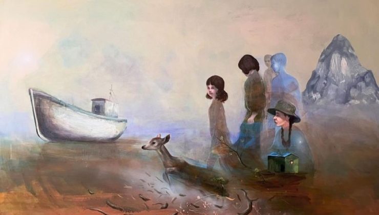 “Bilinmeyen Bir Yer” sergisi Maltepe’de açıldı