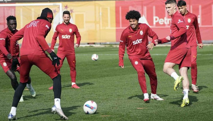 Galatasaray, Gaziantep FK maçı hazırlıklarını tamamladı