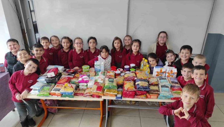 Gönen Mehmet Ahmet Genç Okulu’ndan örnek dayanışma