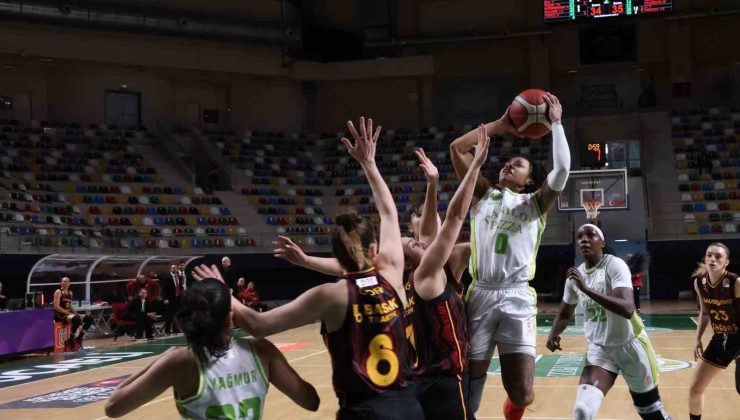 Kadınlar Basketbol Süper Ligi: Danilos Pizza: 63 – Galatasaray: 78