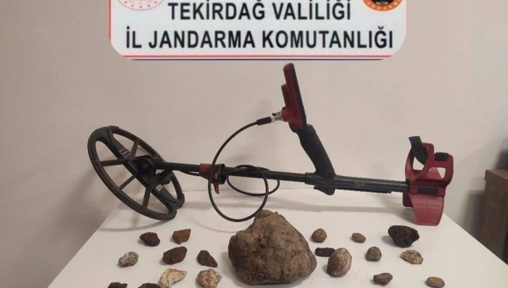 Kapaklı’da kaçak kazı ekipmanları ele geçirildi