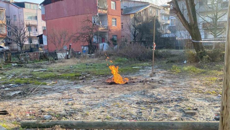 Metan gazı yangını 9. gününde