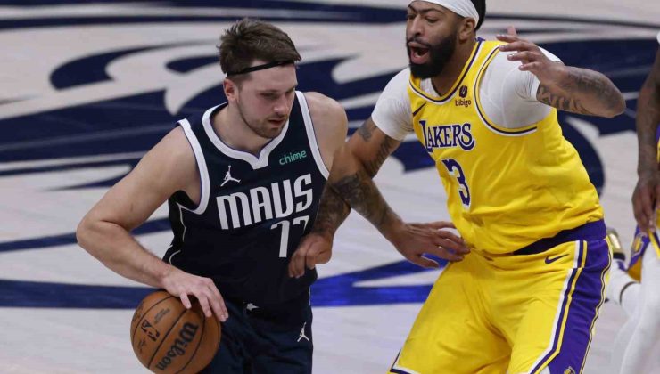 NBA’de Lakers, Luka Doncic’i kadrosuna kattı, Anthony Davis’i Dallas’a gönderdi