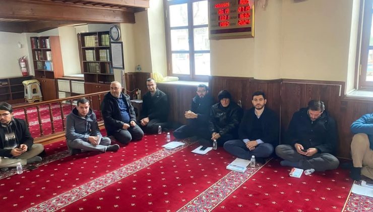 Şarköy İlçe Müftülüğü şubat ayı mutat toplantısını gerçekleştirdi