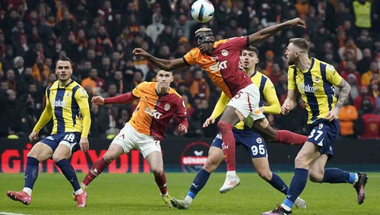 Trendyol Süper Lig: Galatasaray: 0 – Fenerbahçe: 0 (Maç sonucu)