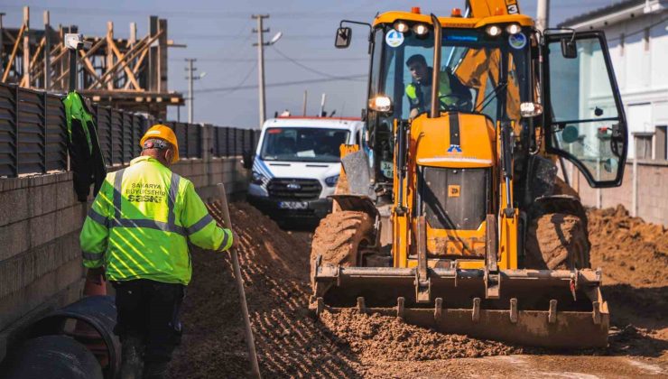Yeni yağmur suyu hattı ile o mahallenin altyapısı güvende olacak