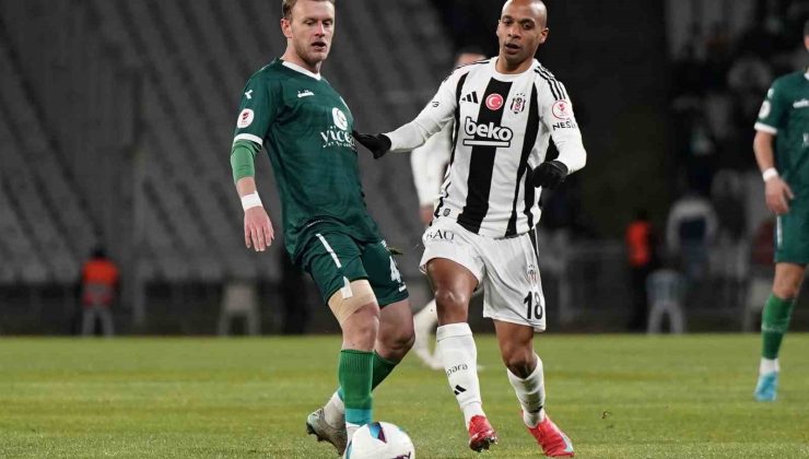 Ziraat Türkiye Kupası: Beşiktaş: 0 – Kırklarelispor: 0 (İlk yarı)