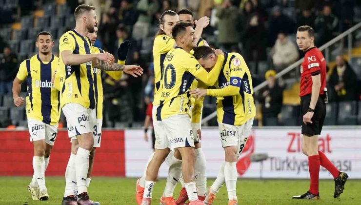 Ziraat Türkiye Kupası: Fenerbahçe: 5 – Erzurumspor FK: 0 (Maç sonucu)