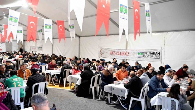 Bahçelievler Belediyesi Ramazan ayı boyunca sosyal yardım ve etkinlik programları düzenledi