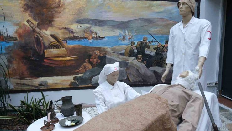 “Çanakkale İçinde Vurdular Beni’’ sergisi sanatseverlerle buluştu