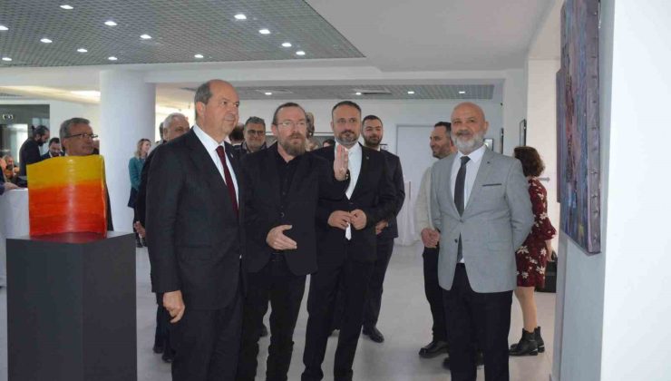 KKTC Cumhurbaşkanı Ersin Tatar, 8 Mart Dünya Kadınlar Günü Sergisi’nin açılışını yaptı