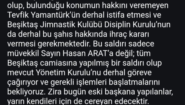 Altın Mimir: “Karanlıkta iş tutan bazı odaklar kaba kuvvet ve organize suç haline dönmüştür”