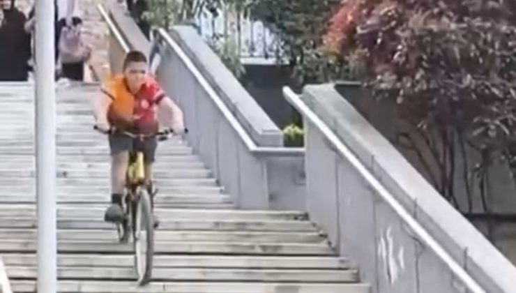 Bursa’da 10 yaşındaki çocuğun cesareti nefes kesti