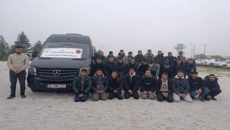 Kırklareli’nde 188 kaçak göçmen yakalandı