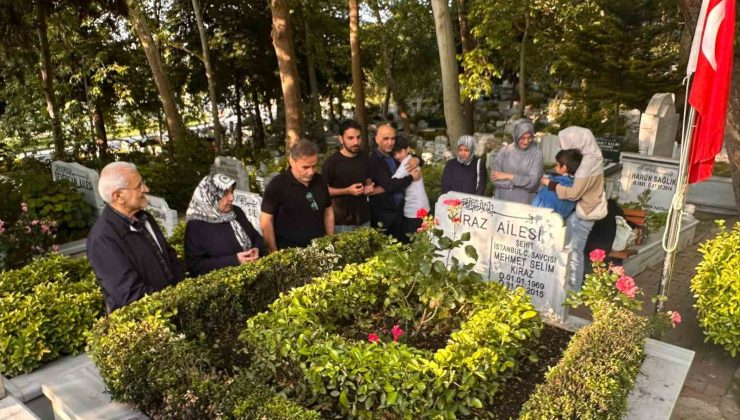 Şehit Savcı Mehmet Selim Kiraz’ın kabrini ziyaret eden baba Hakkı Kiraz: “Buraya her geldiğimizde biz 31 Mart’tayız”