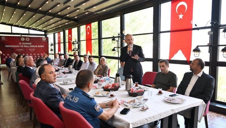15 Temmuz’un kahramanları Gaziosmanpaşa’da anıldı