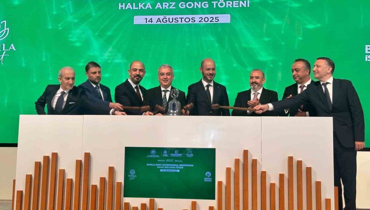 Borsa İstanbul’da ‘Gong’ Damla Kent Projesi Gayrimenkul Sertifikası için çaldı