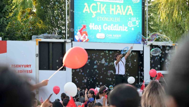 Esenyurt’ta açık hava etkinlikleri vatandaşlardan tam not aldı