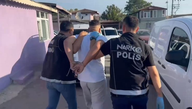 Tekirdağ’da bonzai içeceği pazarlayan torbacıya özel operasyon