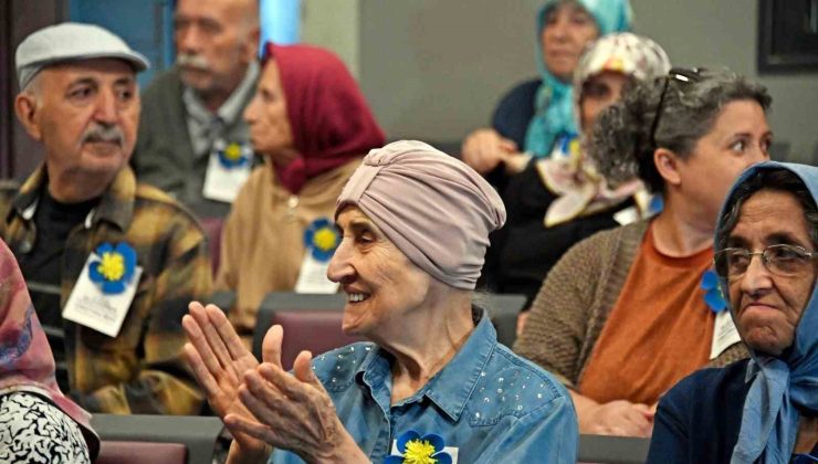 Alzheimer gününde, asırlık çınarlar unutmadıkları böyle kanıtladı