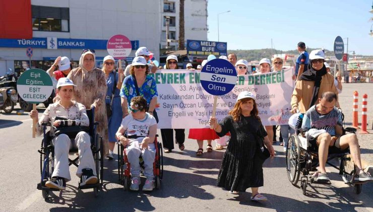 Ayvalık’ta 33. Engelliler Şenliği coşkusu