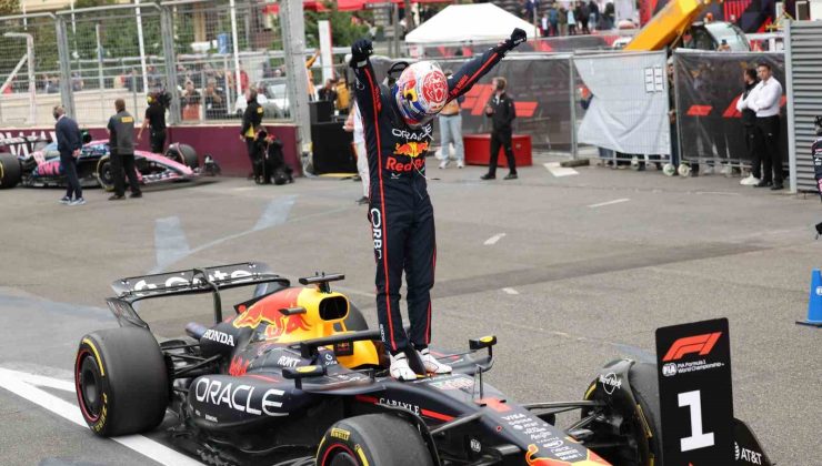 Azerbaycan’da kazanan Max Verstappen