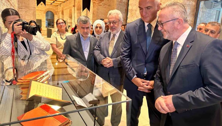 Bakan Ersoy: “Yazma eserler TÜYEK çatısı altında toplanmalı”